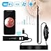 Ear Cleaning Endoscope,WiFi 3 in 1 Borescope Inspection Ear Wax Remover Tool 1.3Megapixels HD Waterproof Camera with 6 Adjustable LED,Compatible for iOS iPhone Ipad OTG Android Micro USB PC(Black)