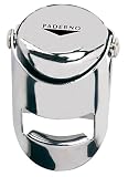 Paderno World Cuisine Champagne Stopper, Stainless Steel with Hinged Sides