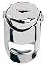 Paderno World Cuisine Champagne Stopper, Stainless Steel with Hinged Sides