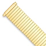 Men's Expansion Stretch Watch Band - Gold (fits 16mm to 21mm)
