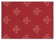 Durable Hand Woven 100% Cotton Striped Placemat with Fused Backing 12x18 Inches Set of 6