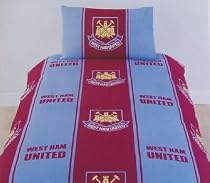 West Ham United FC Single Duvet Bedding Set