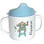 Bang On the Door Messy/Love Training Cup - Blue