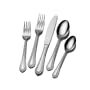 Wallace Chatham Bead 18/10 65-Piece Flatware Set, Service for 12