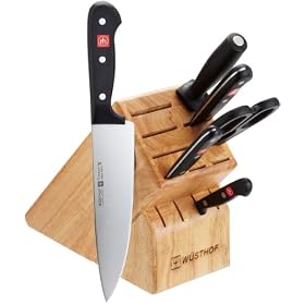 Wusthof Gourmet 7-Piece Knife Set with 13 Slot BlockWusthof Gourmet 7-Piece Knife Set with Block
