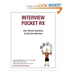 Interview Pocket RX: One-Minute Solutions to Ace the Interview