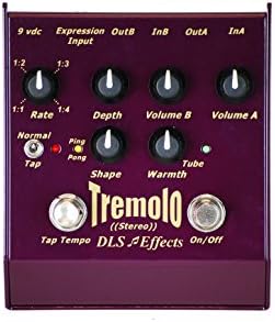 DLS Effects TR1 Tremolo String Bundle w/ 2 free Items: Ernie Ball Guitar Strings, 1 Dozen Dunlop Tortex Picks