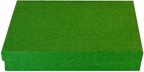 Jewelry Boxes 5-7/16 x 3-1/2 x 1 (50/pkg) (Dark Green)