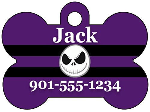 Disney Nightmare Before Christmas Jack Skellington Personalized Dog Tag Pet Id Tag