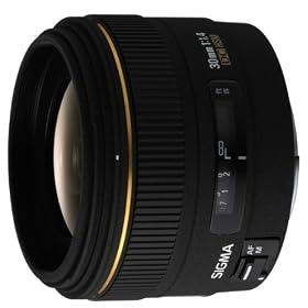 Sigma 30mm f 1.4 EX DC HSM Lens for Canon Digital SLR Cameras by Sigma