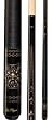 Biker Series Gold Crosses/Chain Points 58" Two-Piece Pool Cue (18oz-21oz) - Billiards Equipment