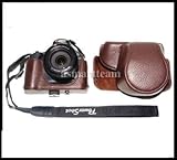 Leather Case / Bag for Canon PowerShot SX30 IS Digital Camera BROWN **NEW** ....