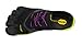 Vibram Women's Bikila Evo Road Running Shoe, Black/Yellow/Magenta,38 EU/7 M US