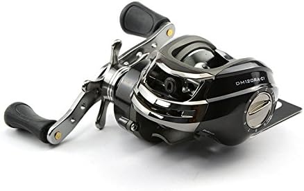 Fertile Fishing Low Profile Baitcast Reel 10+1 Bearing High Speed 6.3:1 Black Color Left Hand/right Hand (Left Hand)