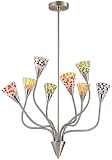 Lite Source LS-19488MUL-MOS Calista 8-Lite Ceiling Lamp