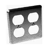 Raco #873 4DBL DPLX Rec Wallplate
