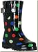 Chooka Toddler/Little Kid Primary Dots Rain Boot,Multi,13 M US Little Kid