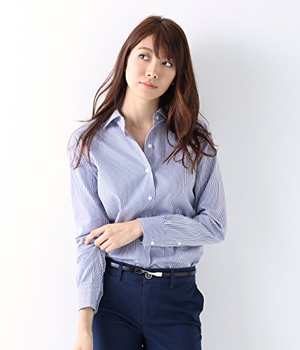 NEWYORKER（ニューヨーカー）ギザコットン ストライプレギュラーカラーシャツ