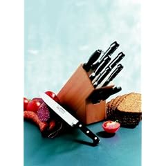 Premium Block, 8 teiliges Messerset inkl. Holzblock von CS-Solingen