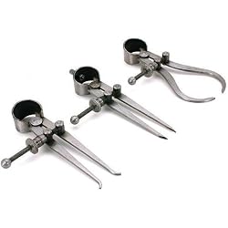3Pc Inside Outside Divider Caliper Set Machinist Tools