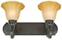 Yosemite Home Decor 94892VB Florence 18-Inch 2-Light Bathroom Vanity, Venetian Bronze