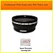 Extra large Wide Angle Lens With Macro lens For The Sony Alpha DSLR-A330 DSLR-A230 DSLR-A200 DSLR-A300 DSLR-A350 DSLR-A380 DSLR-A700 DSLR-A100 This lens works with the following 55MM Lenses Sony 18-70mm, 55-200mm, 75-300mm, SAL-35F14G 35mm, SAL-50F 14 50mm, SAL-100M28 100mm, SAL-50M28 50mm