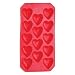 Bar Craft Coloured Flexible Novelty Ice Cube Tray - Heart Shaped, Display Boxed