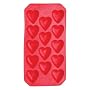 Bar Craft Coloured Flexible Novelty Ice Cube Tray - Heart Shaped, Display Boxed