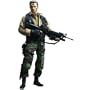 Sideshow Collectibles Hot Toys Predator 2 Deluxe 12 Inch Model Figure Alan "Dutch" Schaefer