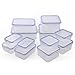 Elaine'Store Plastic Airtight Food Container (Set of 12)