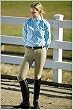 TuffRider Kids Cotton Pull On Breeches (8 CH, Light Tan) [Apparel]