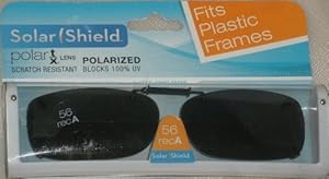 solar shield clip on sunglasses 56 rec g