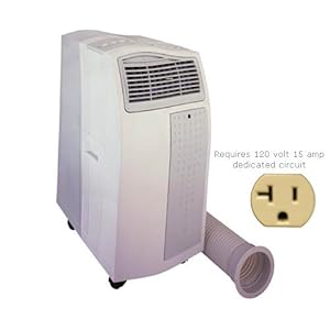 Sunpentown - Sunpentown Portable Air Conditioner 14k BTU - Remote Control - ionizer- UV light - Cool