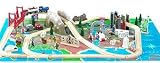 Imaginarium Sea to Shining Sea Train Set with 48x32 Vinyl Playmat