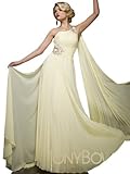 IMAGE OF Tony Bowls TBE11044 Chiffon One shoulder Flowy Gown