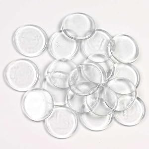 20-Round-Clear-Glass-Tile-Wafers