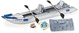 Sea Eagle 435 Paddle Ski Catamaran Kayak with Deluxe Package