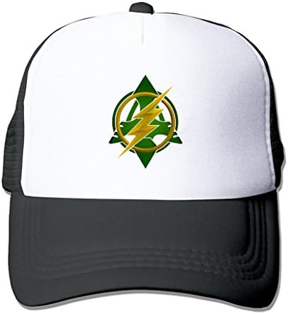 TTGHAT Arrow VS The Flash Printing Snapback Cap Sun Visor Baseball Mesh Hat Black