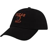 NCAA Top of the World Texas Longhorns Black Golf Sport Drop Adjustable Hat