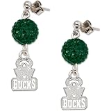 NBA Milwaukee Bucks LogoArt Ovation Earrings