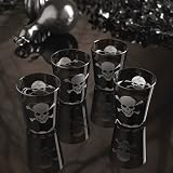 Skellington Shot Glasses - Set of 4 by Two's Company