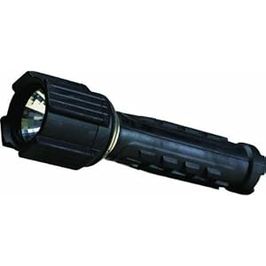 Garrity 2AA Tuff Lite Rubber Flashlight (Black)