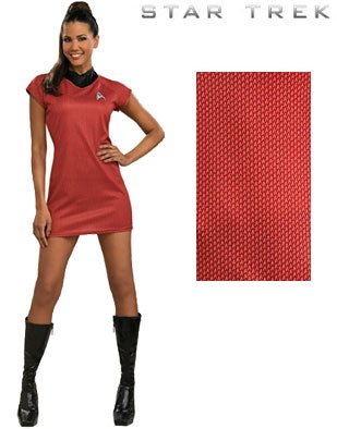  Adult Star Trek Prequel Deluxe Sexy Uhura Costume Dress