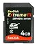 Sandisk 4GB Extreme SD - Retail Pack