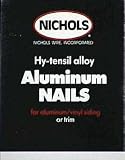 Nichols Wire 1DDAE1 1-1/4 White Trim Nail