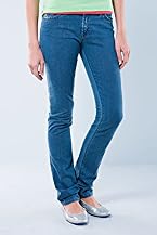 5 Pocket Stretch Denim Head Tail Croc Logo Skinny Jean
