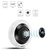 TMEZON Wireless WiFi FishEye IP Security Camera 5MP POE 3072x1728 Network 360 Degree Panoramic Surveillance Camera Two-Way Audio IR Night Vision Motion Detection Indoor