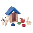 PLAN TOYS Dollhouse Pets and Accessories Set