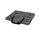 Zebra Dog Cat Pet Bed House Soft Carrier Crate Cage w Case XL