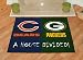 Chicago Bears - Green Bay Packers House Divided Rugs 34"x45"